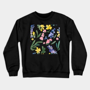 Floral Seamless Pattern 1 Crewneck Sweatshirt